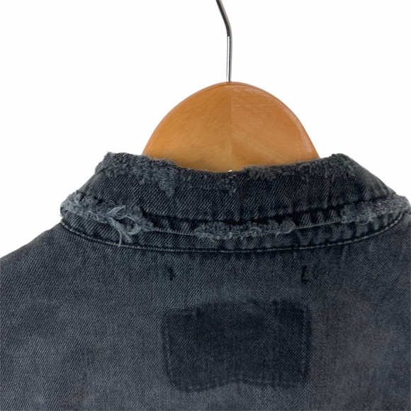 Ksubi Denim Classic Beaten Up Black Jacket Medium - Picture 7 of 14